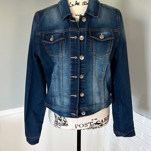 Kenzie jeans denim jacket med wash